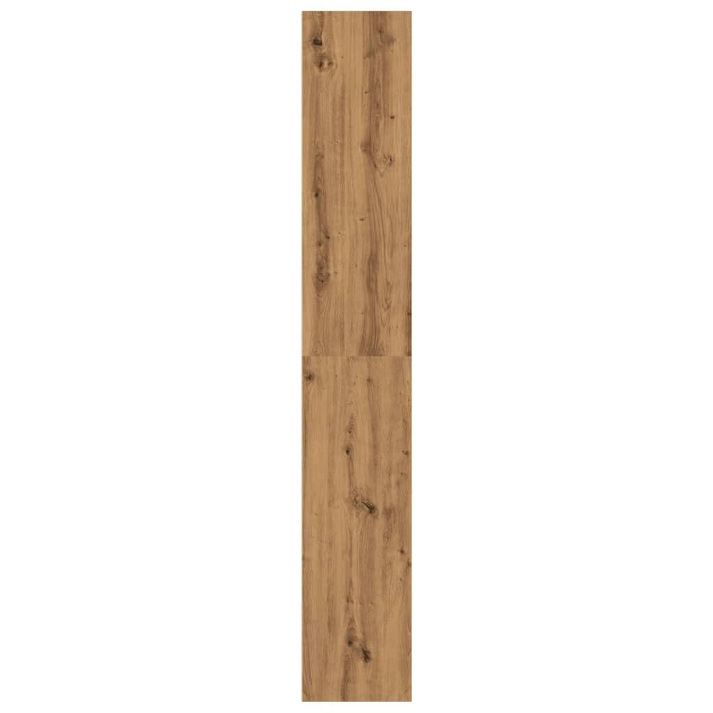 vidaXL Βιβλιοθήκη Αρτισιανή Δρυς 60x30x189 εκ. από Επεξεργασμένο Ξύλο