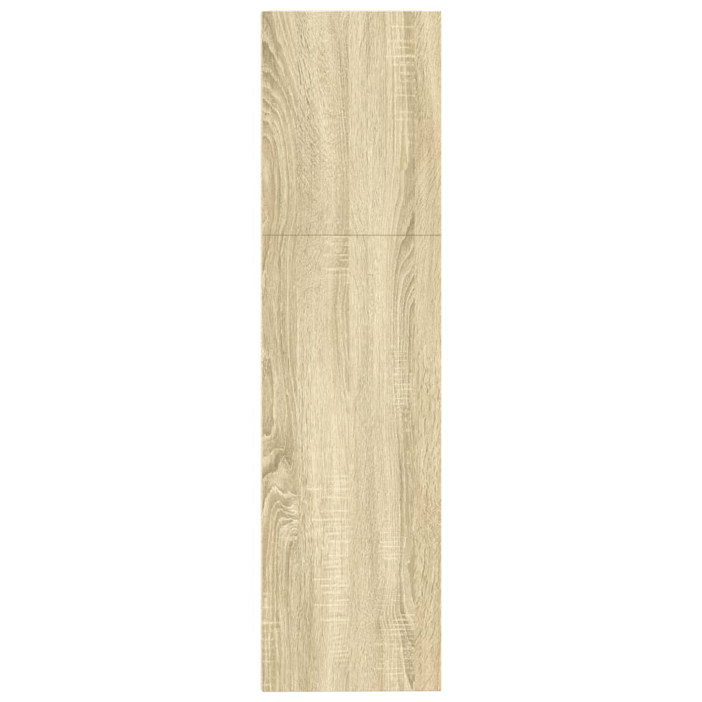 vidaXL Βιβλιοθήκη Sonoma Δρυς 80x30x114 εκ. από Επεξεργασμένο Ξύλο