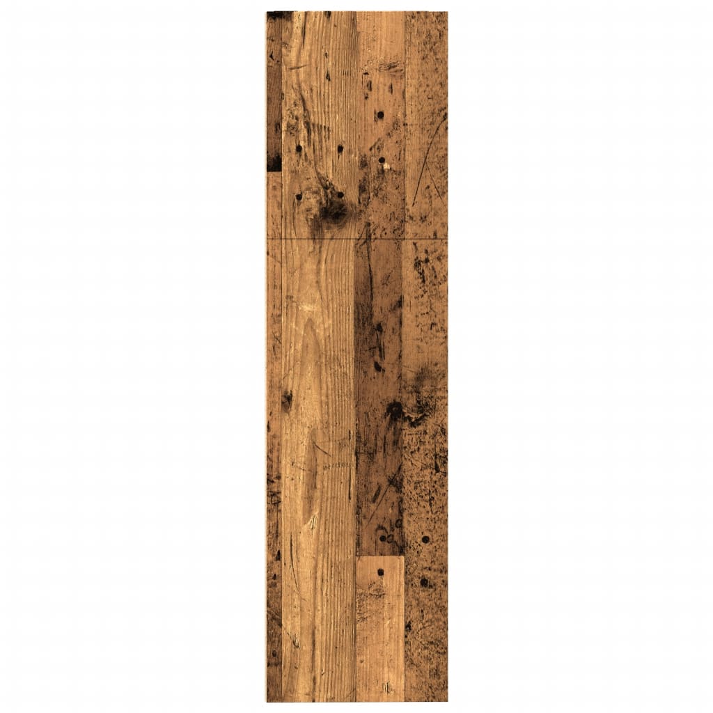 vidaXL Βιβλιοθήκη Όψη Παλαιού Ξύλου 80x30x114 εκ. Επεξεργασμένο Ξύλο