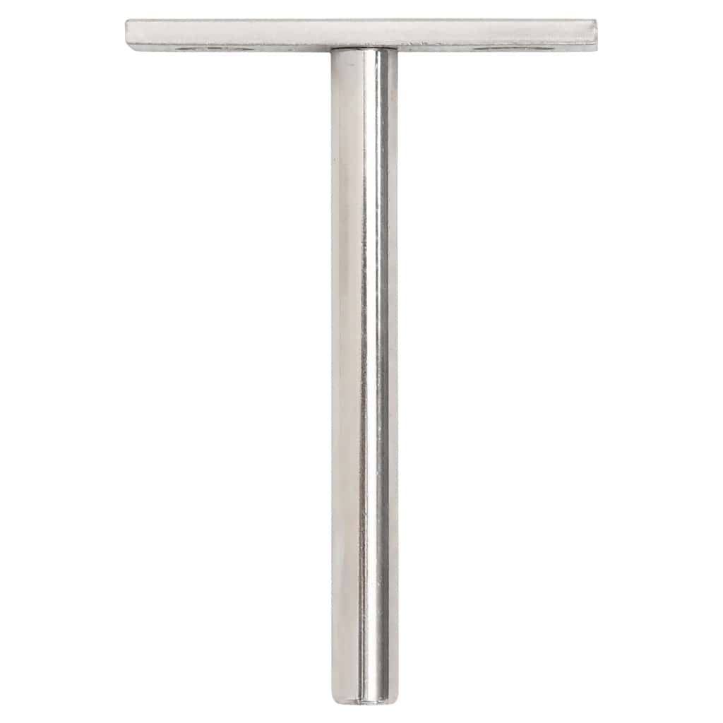 vidaXL Πλωτά στηρίγματα ραφιών 12 τεμ. Ø10x100 χιλ. Ανθρακοχάλυβας