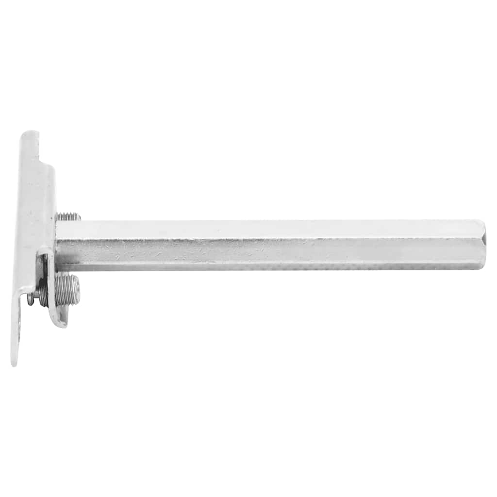 vidaXL Πλωτά στηρίγματα ραφιών 12 τεμ. Ø12x100 χιλ. Ανθρακοχάλυβας