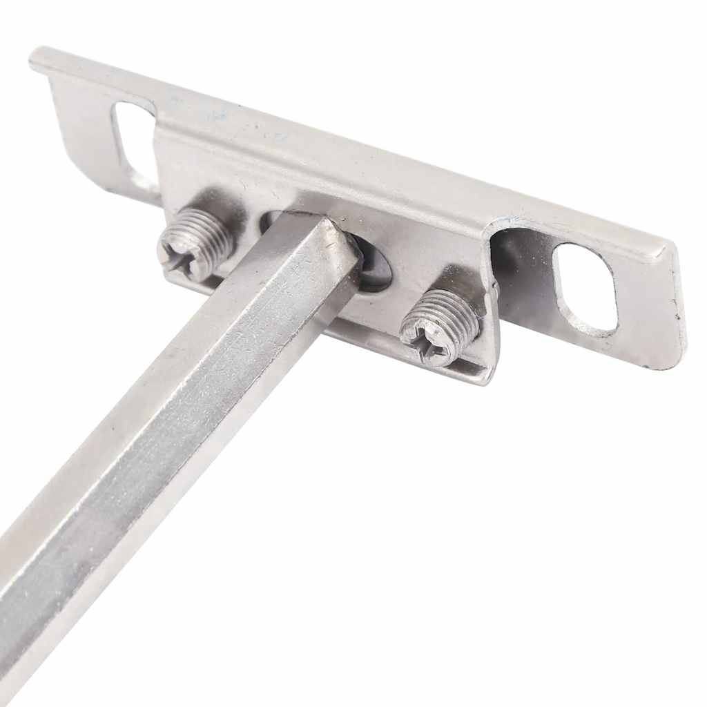 vidaXL Πλωτά στηρίγματα ραφιών 12 τεμ. Ø12x100 χιλ. Ανθρακοχάλυβας