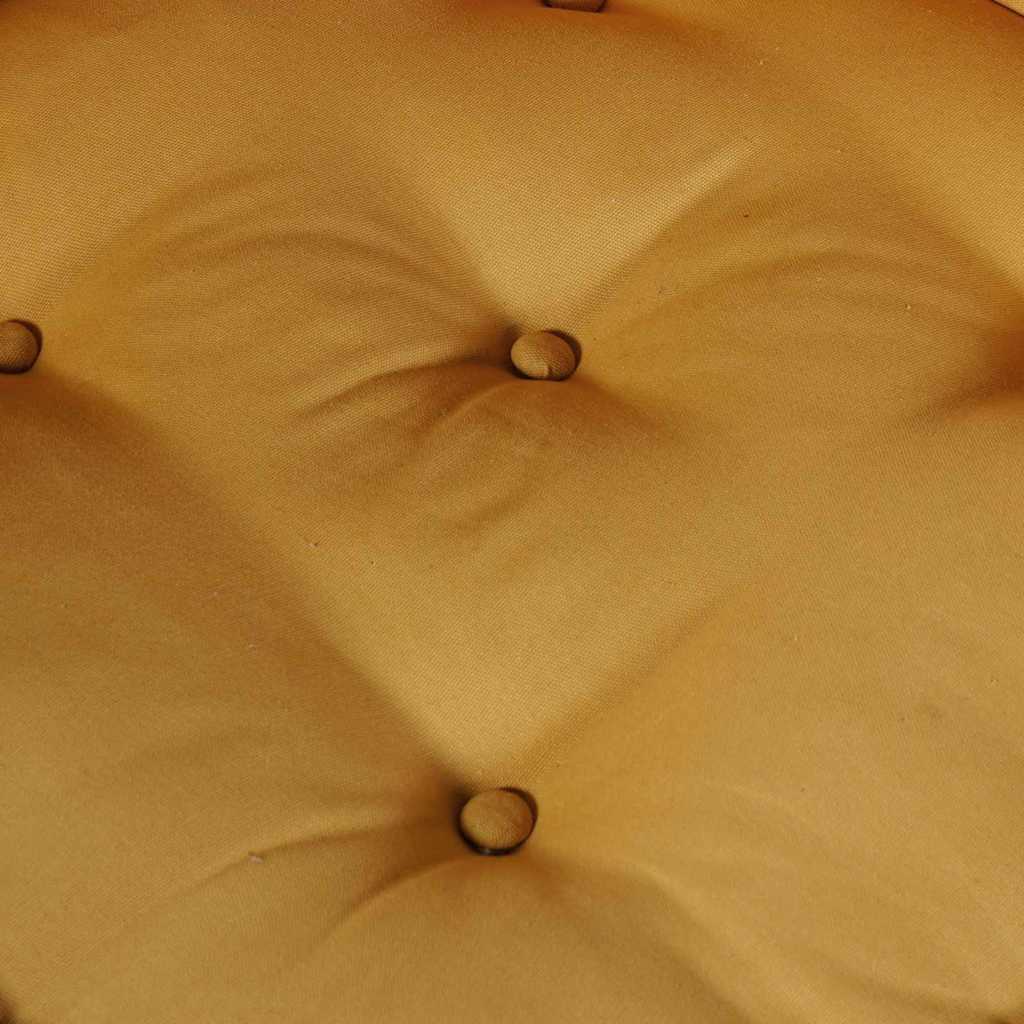 vidaXL Αρθρωτός Καναπές 2 pcs Κίτρινο 70 x 70 x 36 εκ ύφασμα