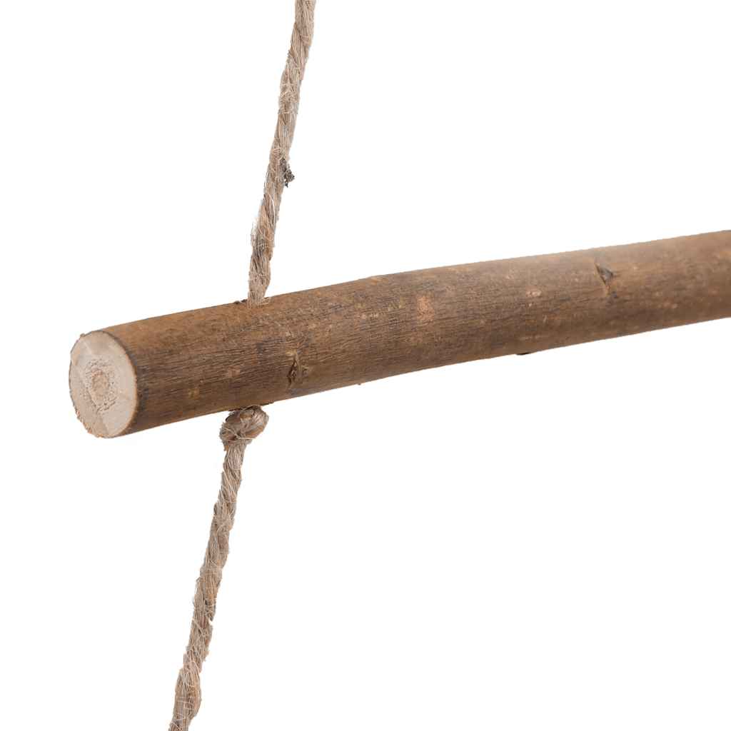 vidaXL Κρεμαστό Χριστουγεννιάτικο Δέντρο με Αστέρι στην Κορυφή από Φυσικό Κλαδί 74x150 εκ.