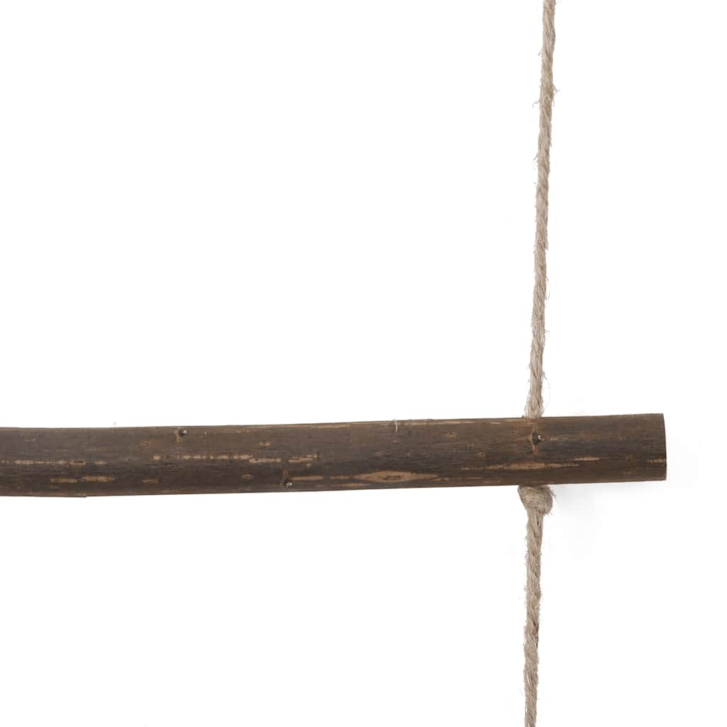 vidaXL Διακόσμηση τοίχου σε σχήμα σκάλας 50x150 cm Φυσικό κλαδί