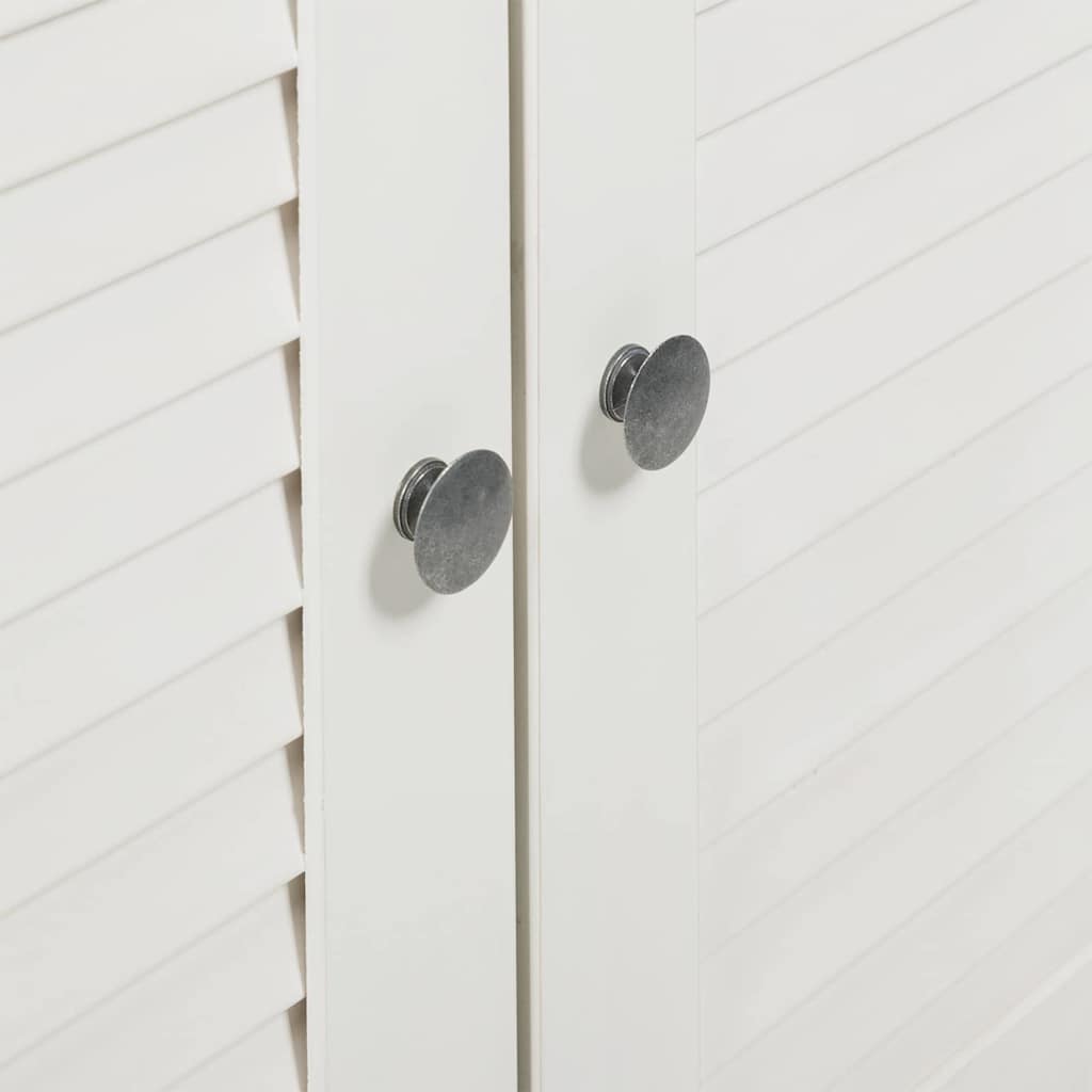 vidaXL Ντουλάπα Πλυντηρίου με ράφι VIGO Λευκό 72.5 x 27 x 161 εκ