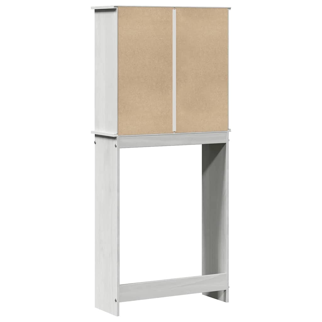 vidaXL Ντουλάπα Πλυντηρίου με ράφι VIGO Λευκό 72.5 x 27 x 161 εκ