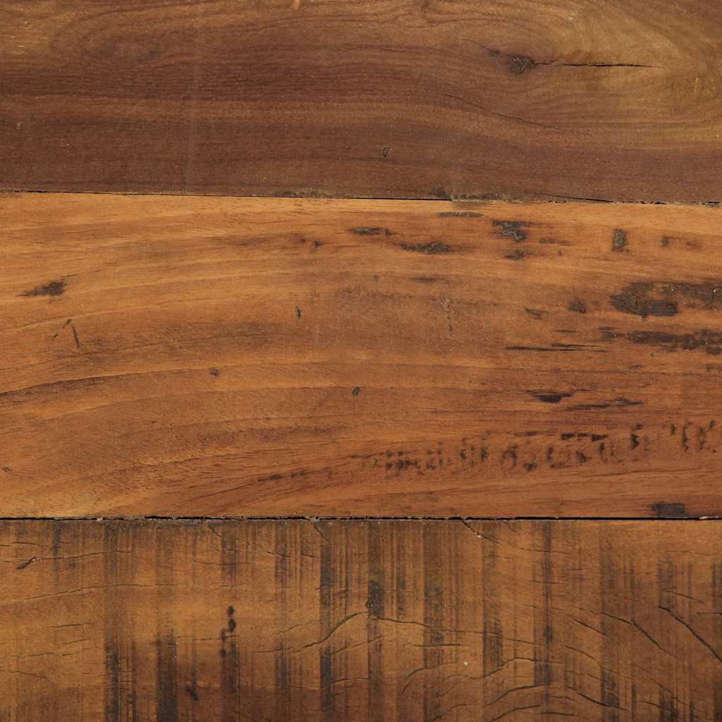 vidaXL Τραπεζαρία Καφέ 60 x 55 x 76 εκ. Μασίφ ανακυκλωμένο ξύλο