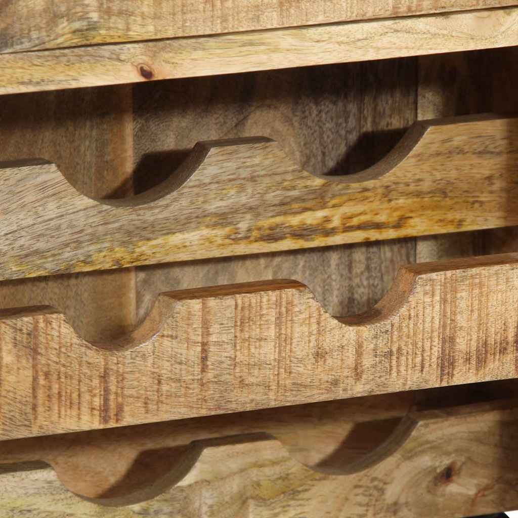 vidaXL Καρότσι Κουζίνας Καφέ 55 x 40 x 80 εκ. Στερεό ξύλο μάνγκο