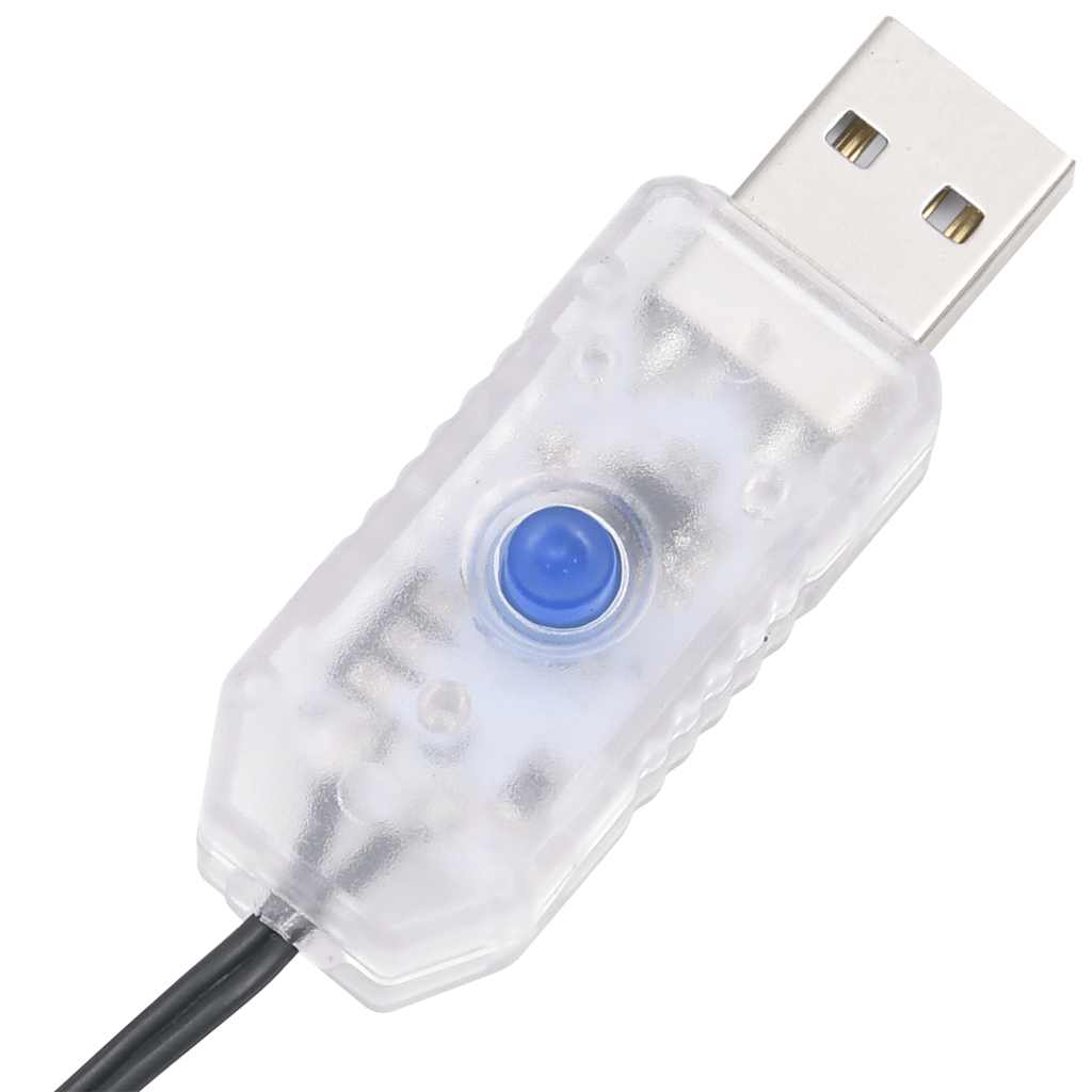 vidaXL Χριστουγεννιάτικο Δέντρο Slim Αρθρωτό με 300 LED 210 εκ.