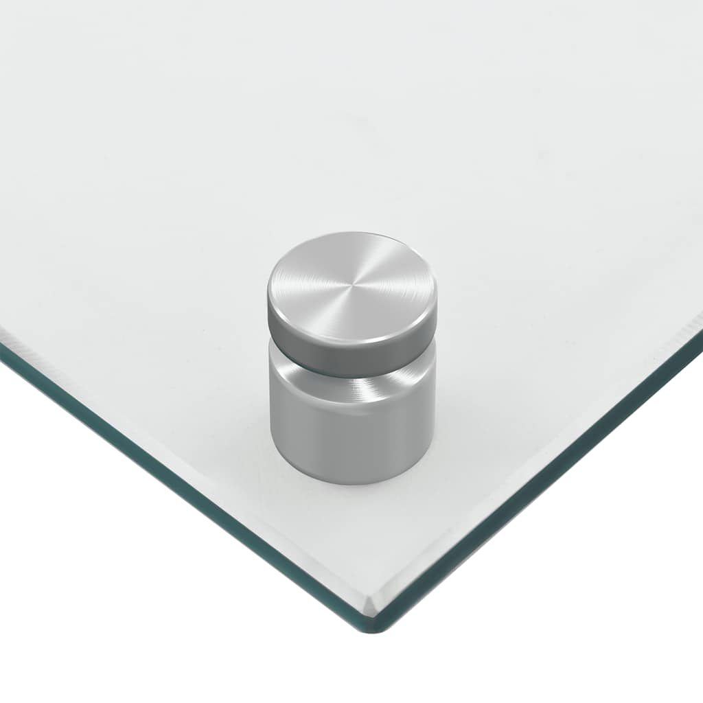 vidaXL Πλάτες Κουζίνας 2 τεμ. Διαφανής 70 x 40 εκ. από Ψημένο Γυαλί