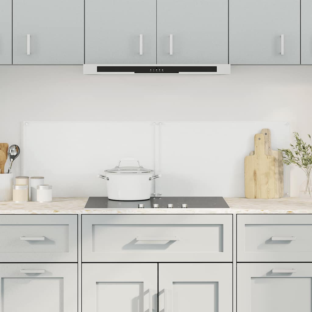 vidaXL Πλάτες Κουζίνας 2 τεμ. Διαφανής 70 x 40 εκ. από Ψημένο Γυαλί