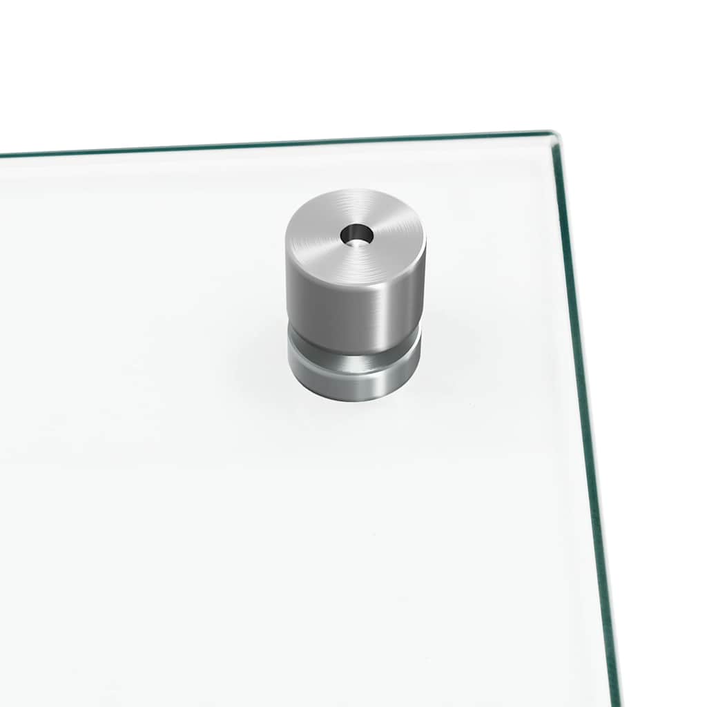 vidaXL Πλάτες Κουζίνας 2 τεμ. Διαφανής 80 x 40 εκ. από Ψημένο Γυαλί