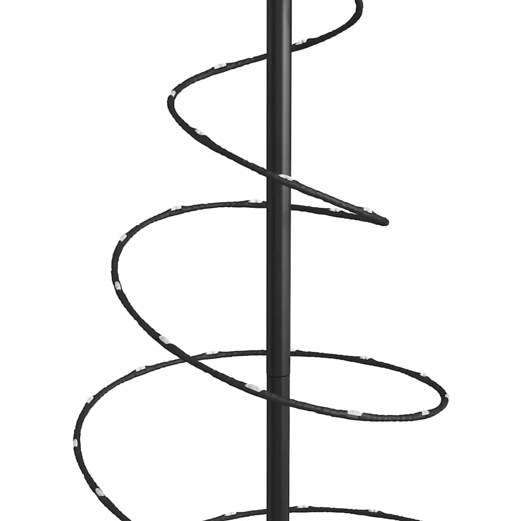 vidaXL Χριστουγεννιάτικο δέντρο LED 80 LED Ζεστό Λευκό 120 cm