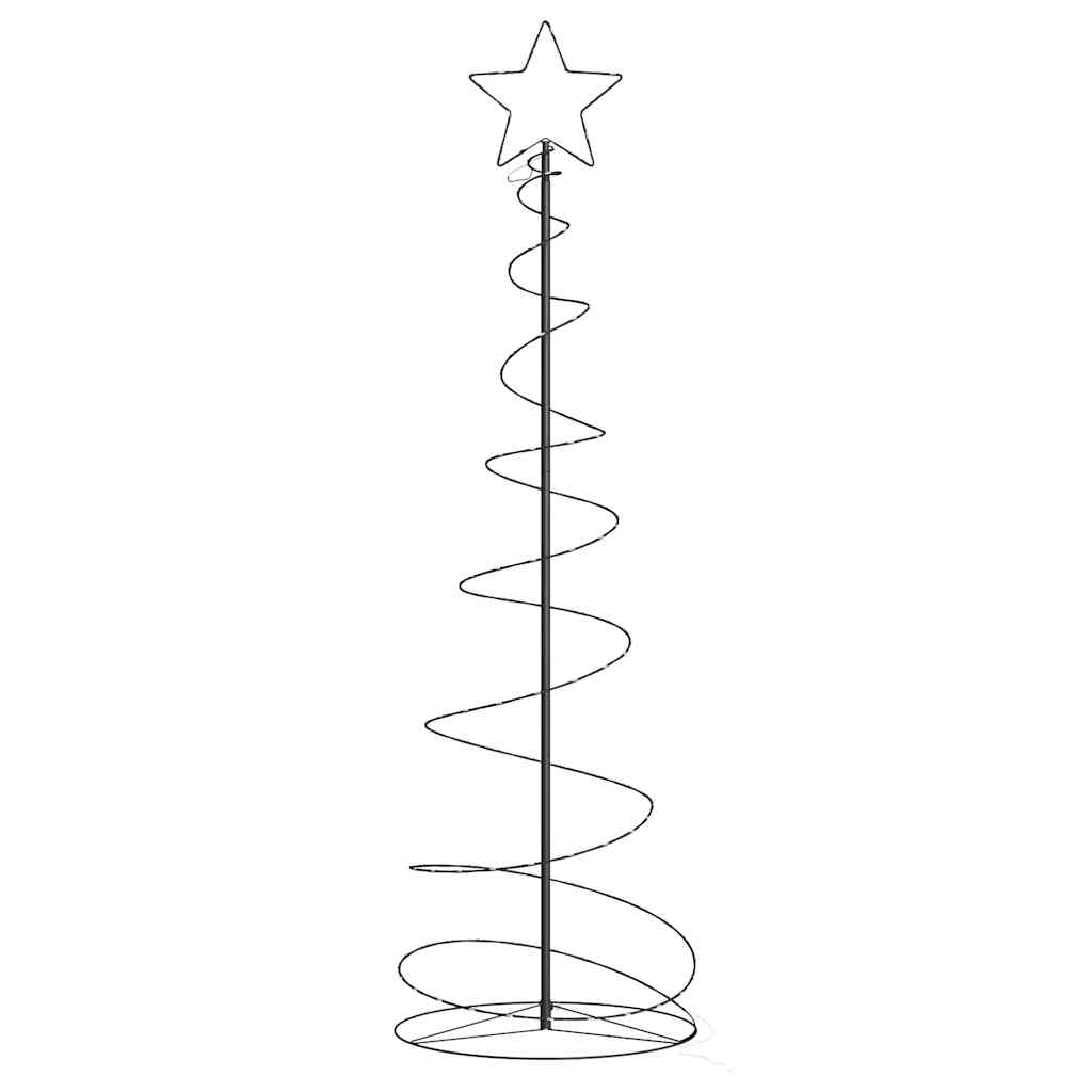 vidaXL Χριστουγεννιάτικο δέντρο LED 120 LED Θερμό Λευκό 180 cm