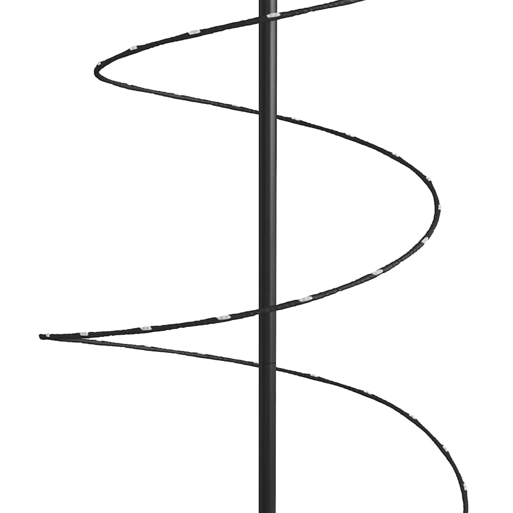 vidaXL Χριστουγεννιάτικο δέντρο LED 120 LED Θερμό Λευκό 180 cm