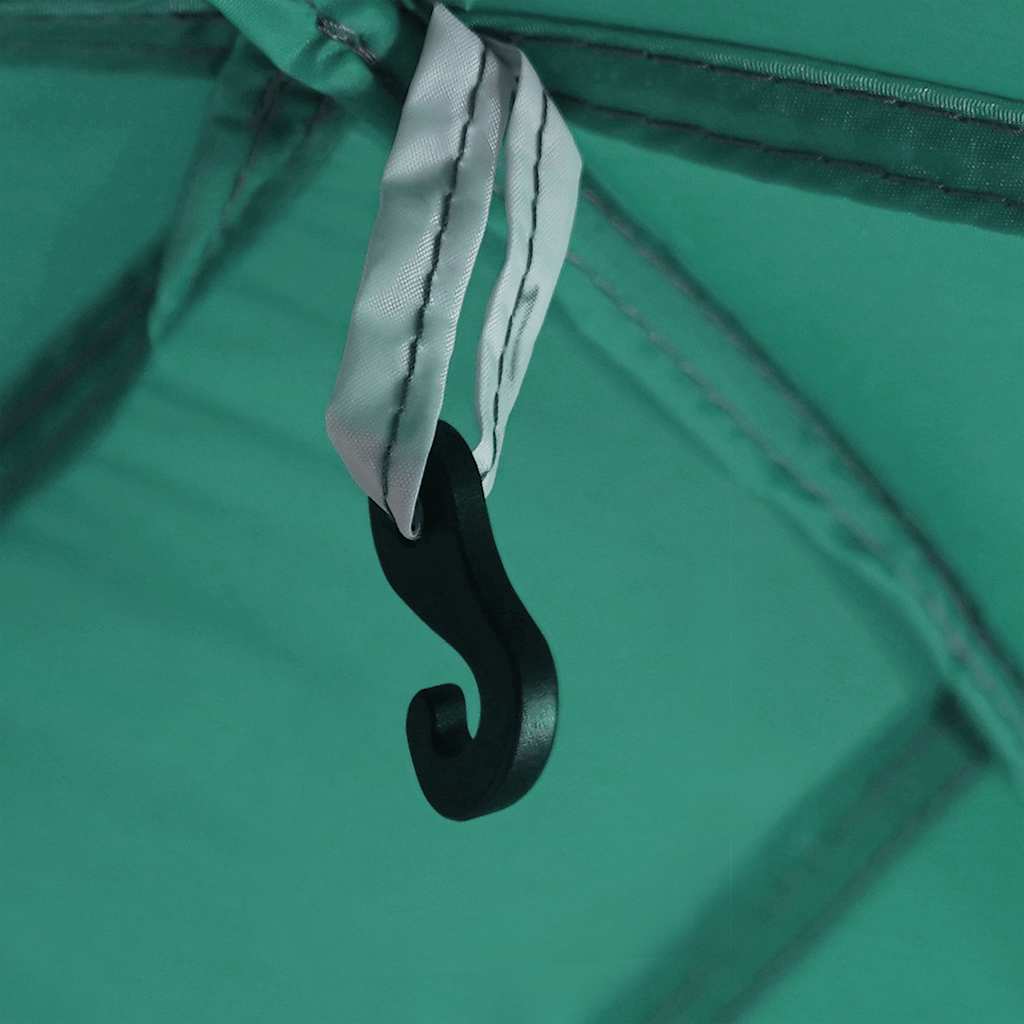 vidaXL Σκηνή πισίνας με αφαιρούμενη μύγα & Τοίχοι ματιών 670x590 cm