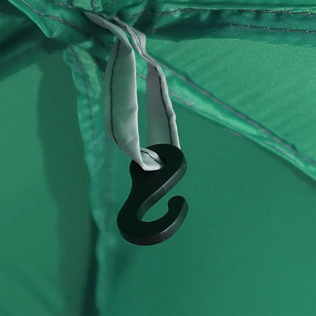 vidaXL Σκηνή πισίνας με αφαιρούμενη μύγα & Τοίχοι ματιών 612x612 cm