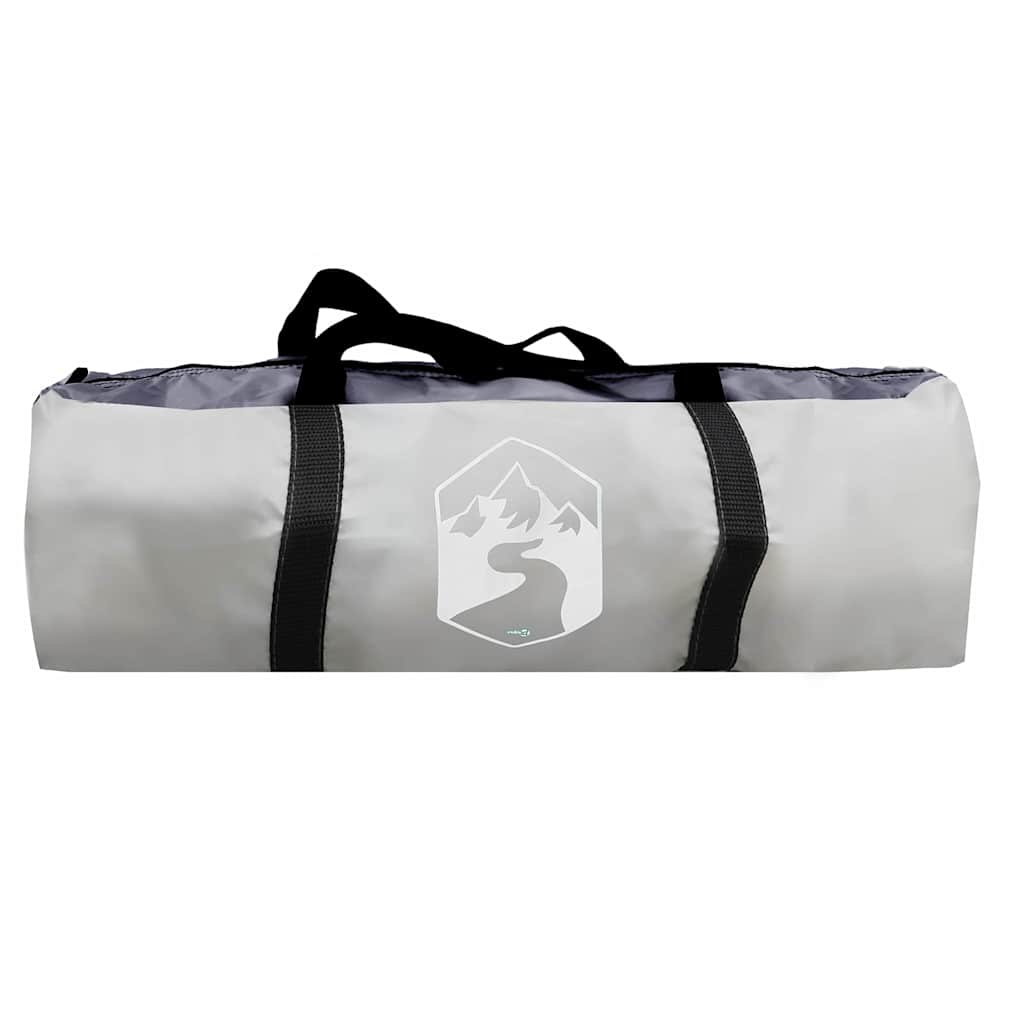 vidaXL Πισίνα Σκηνή με στέγη Γκρι 366 x 305 x 231 cm Πολυεστέρας