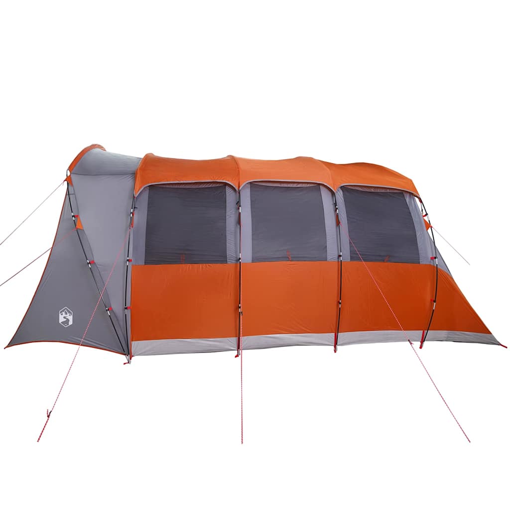 vidaXL Σκηνές Γκρι και πορτοκαλί 576 x 325 x 213 εκ Πολυεστέρας