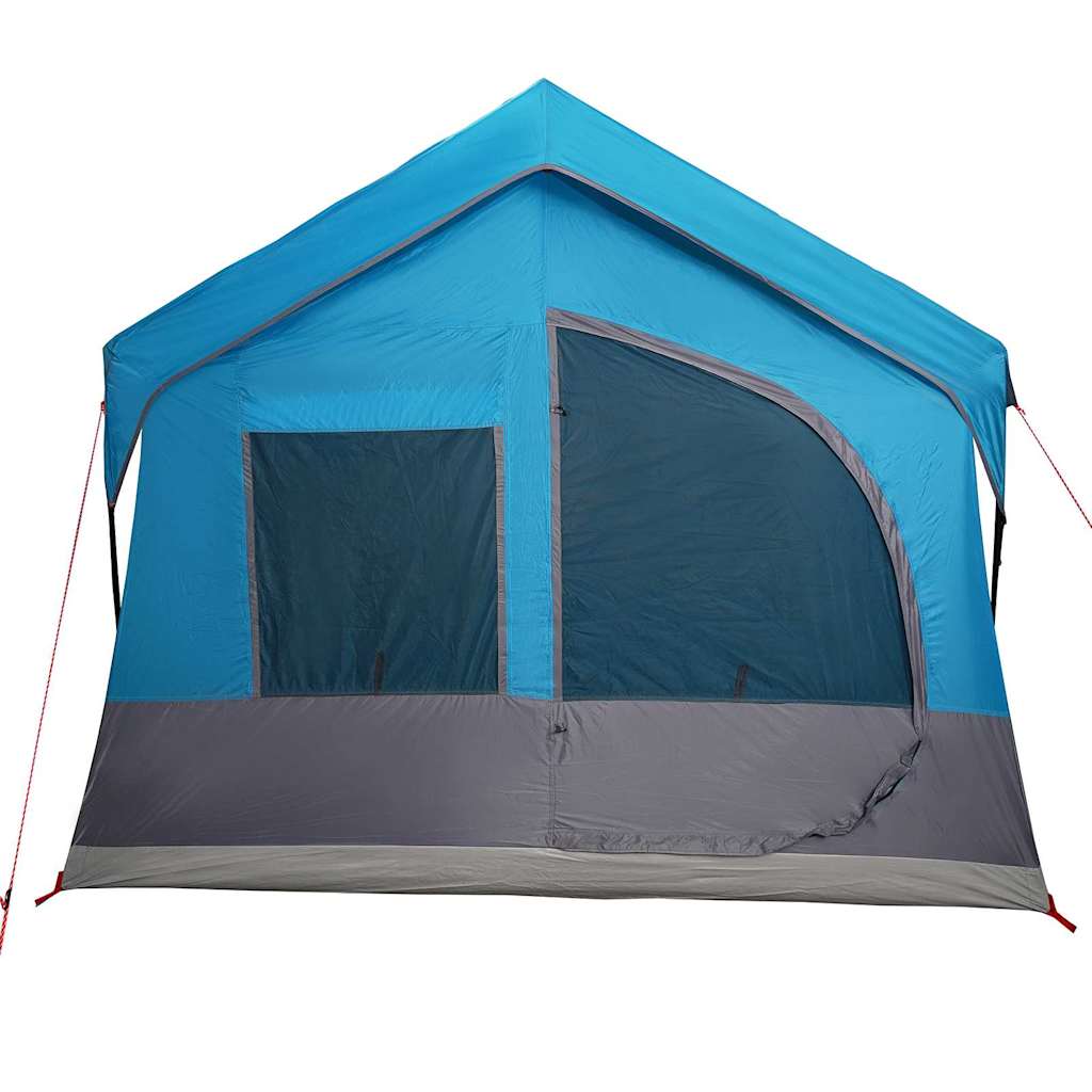 vidaXL Οικογενειακή Σκηνή Μπλε και Γκρι 620 x 322 x 240 εκ Πολυεστέρας