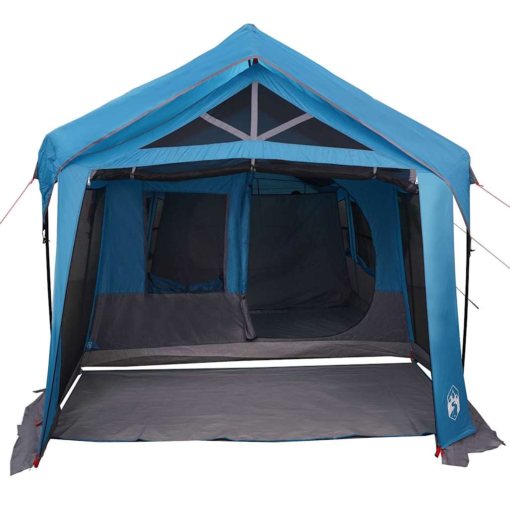vidaXL Οικογενειακή Σκηνή Μπλε και Γκρι 620 x 322 x 240 εκ Πολυεστέρας