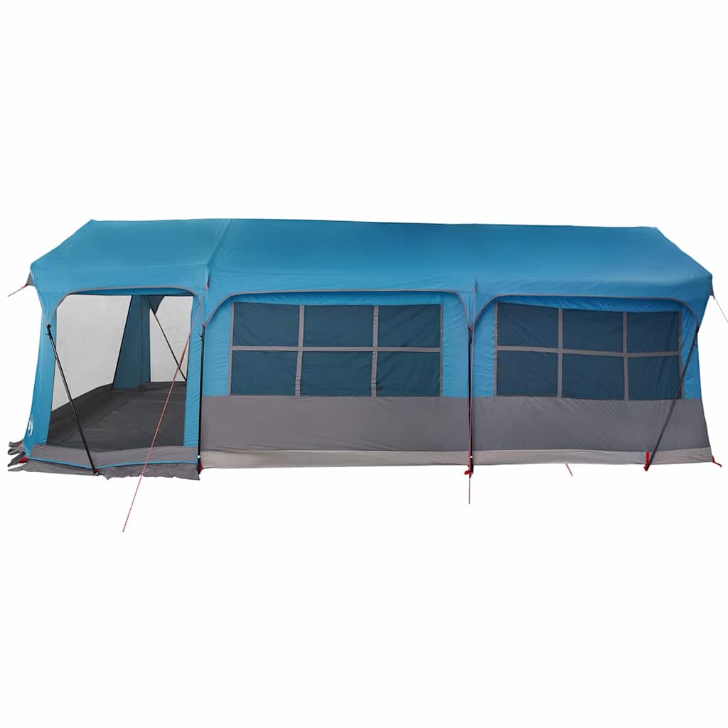 vidaXL Οικογενειακή Σκηνή Μπλε και Γκρι 620 x 322 x 240 εκ Πολυεστέρας