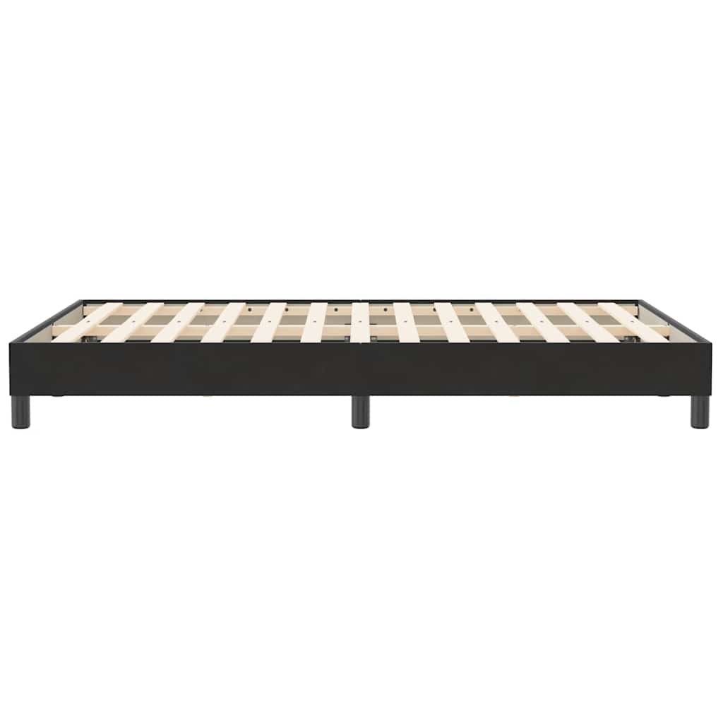 vidaXL Box Spring Κρεβάτι χωρίς στρώμα Μαύρο 120x210 cm Βελούδινο