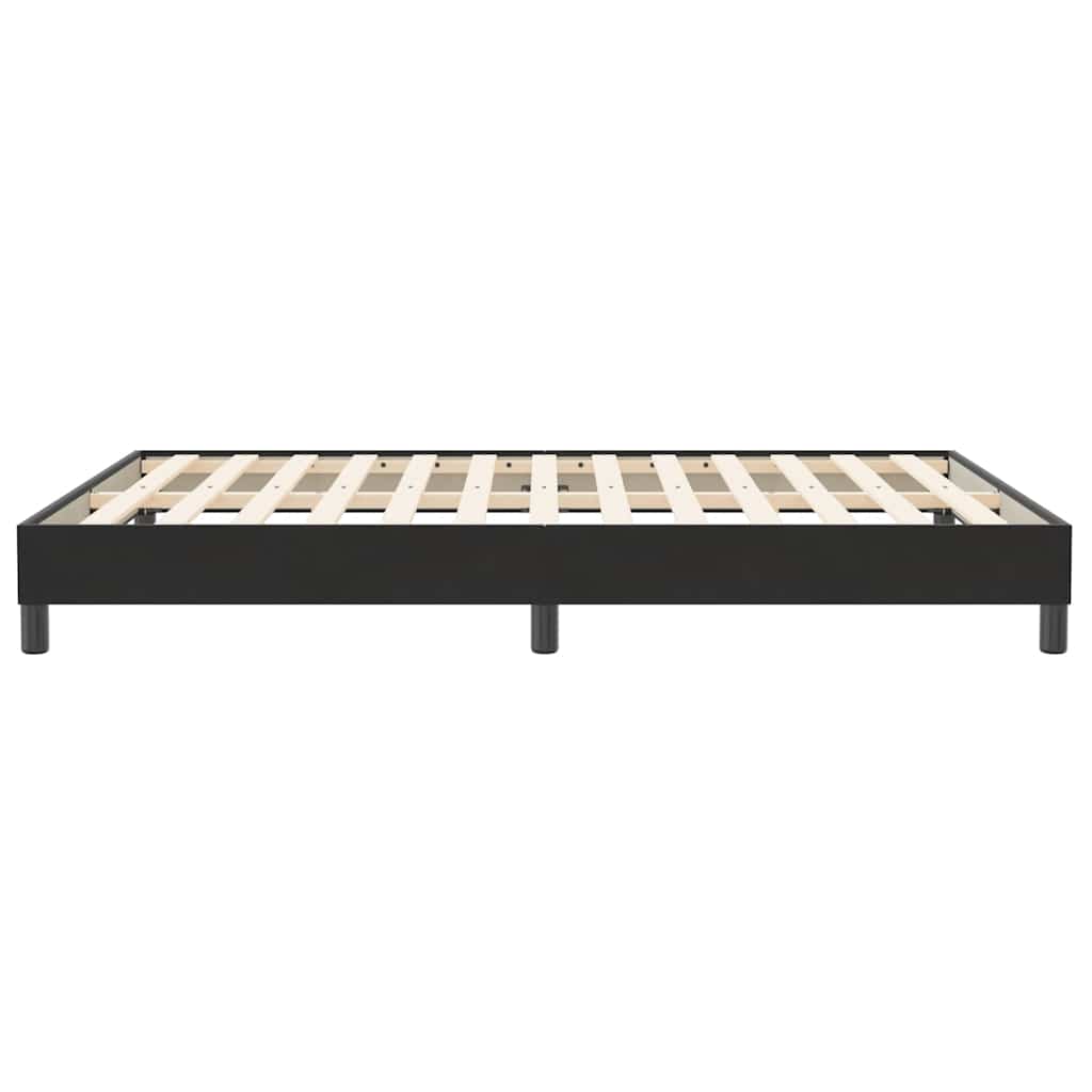 vidaXL Box Spring Κρεβάτι χωρίς στρώμα Μαύρο 160x210 cm Βελούδινο