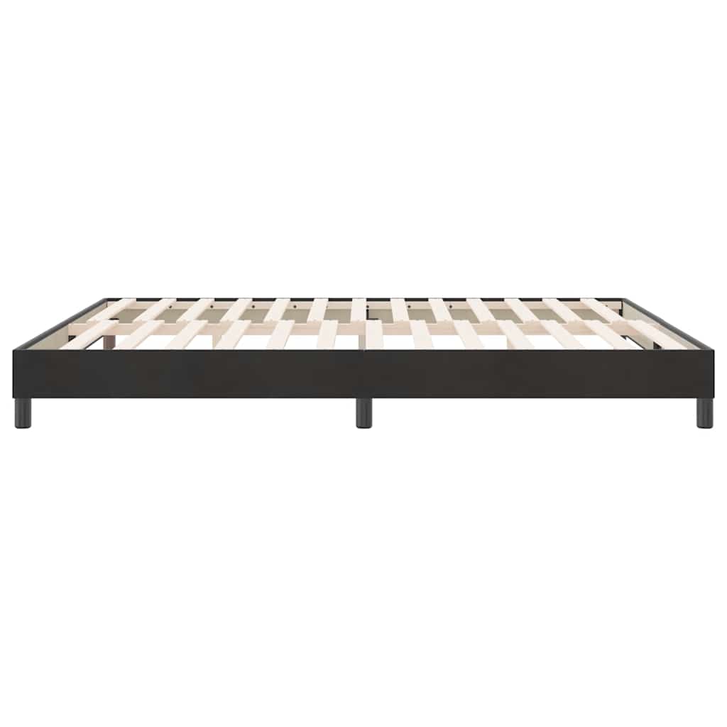 vidaXL Box Spring Κρεβάτι χωρίς στρώμα Μαύρο 180x210 cm Βελούδινο