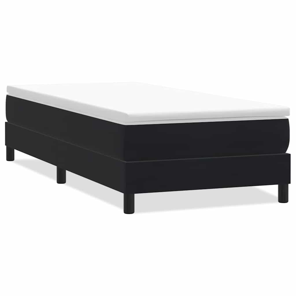 vidaXL Box Spring Κρεβάτι χωρίς στρώμα Μαύρο 100x220 εκ. Βελούδινο