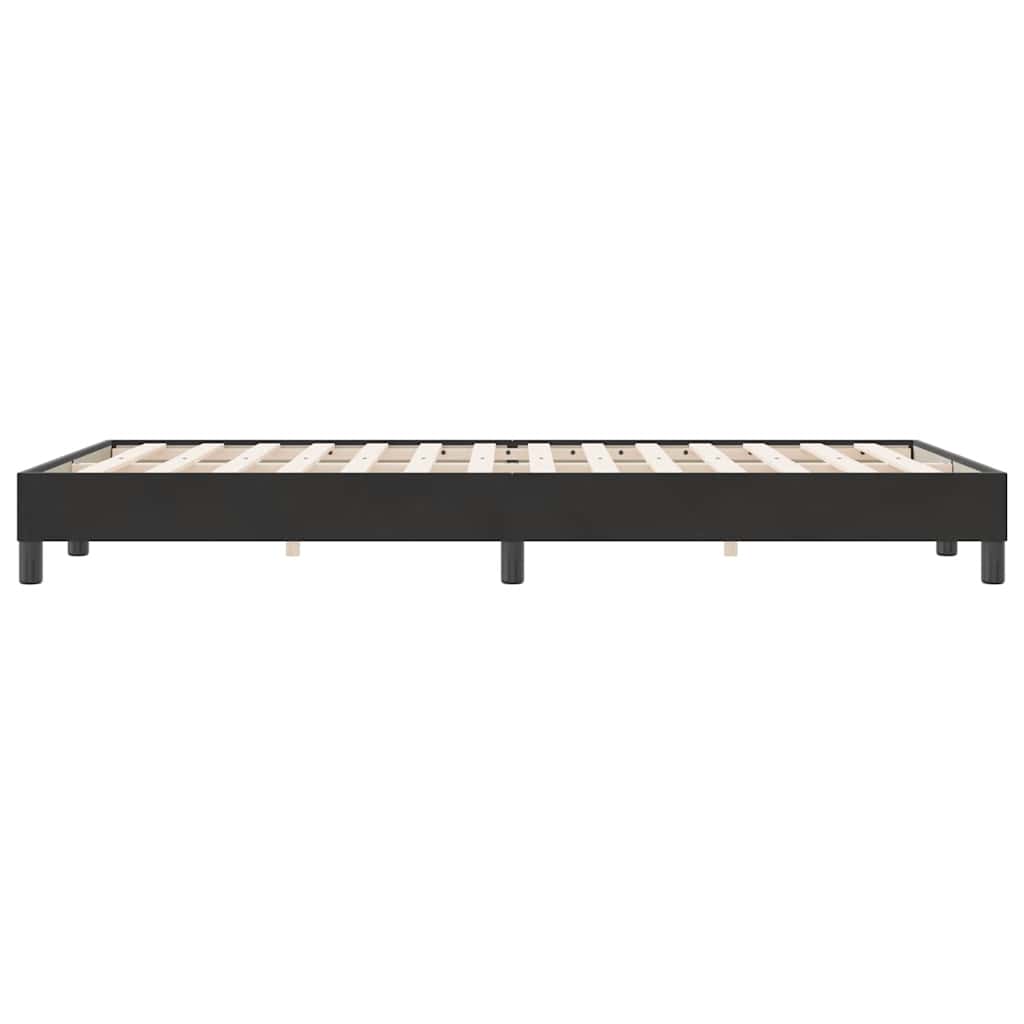 vidaXL Box Spring Κρεβάτι χωρίς στρώμα Μαύρο 120x220 cm Βελούδινο