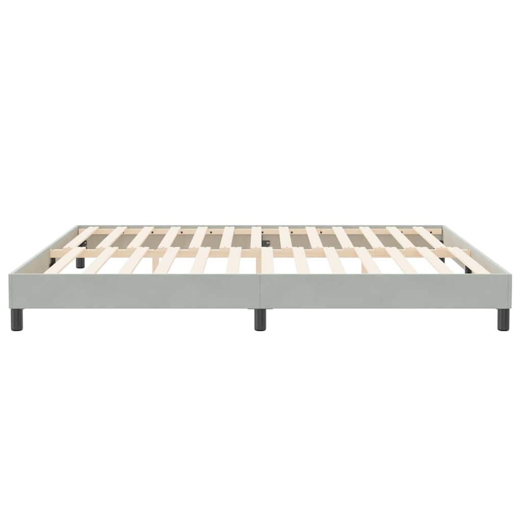 vidaXL Box Spring Κρεβάτι χωρίς στρώμα 200x220 cm Βελούδινο