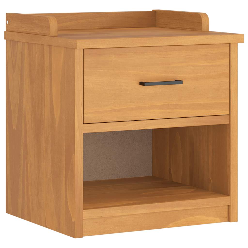 vidaXL Πάγκος διαδρόμου "SANDNES" 45x40x50 εκ.Πεύκο μασίφ ξύλο