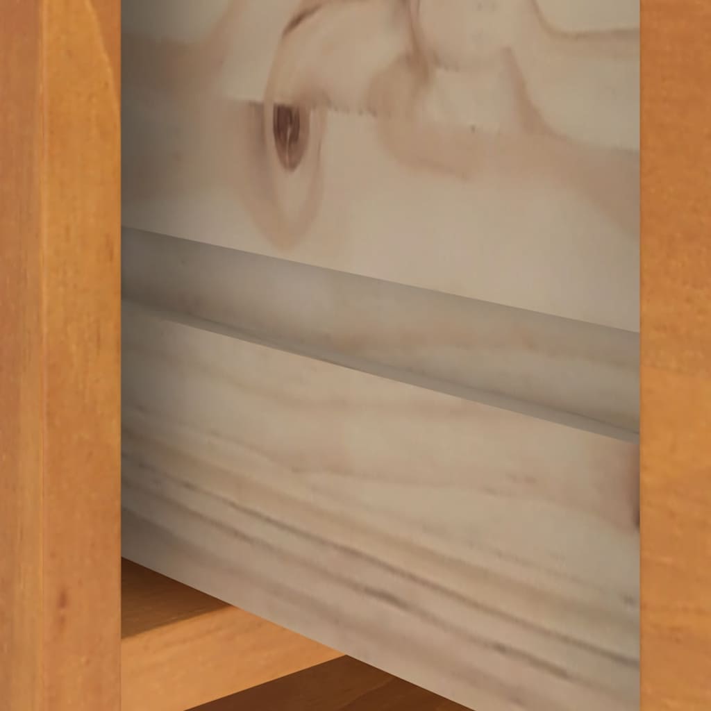 vidaXL Δέντρο χωλ "SANDNES" 45x40x159,5 εκ.Πεύκο μασίφ ξύλο