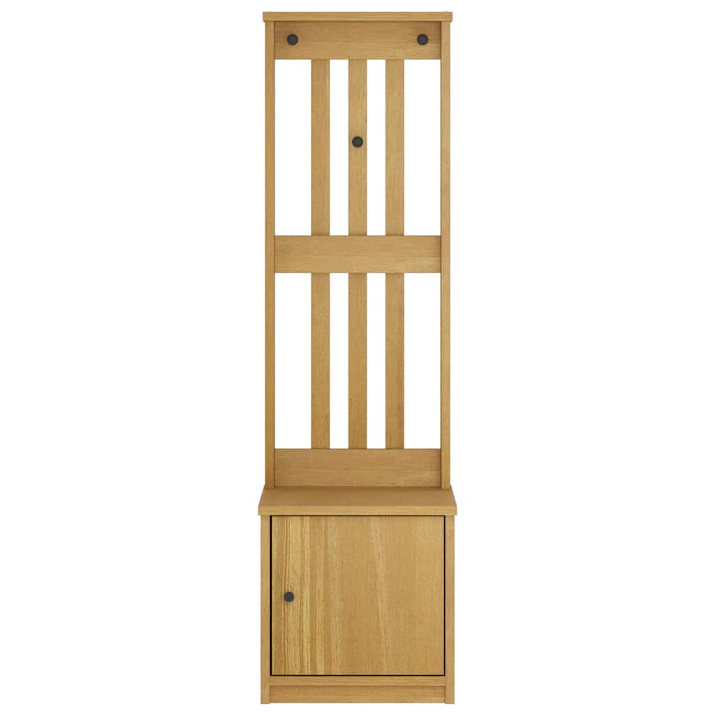 vidaXL Δέντρο χωλ "SANDNES" 45x40x159,5 εκ.Πεύκο μασίφ ξύλο
