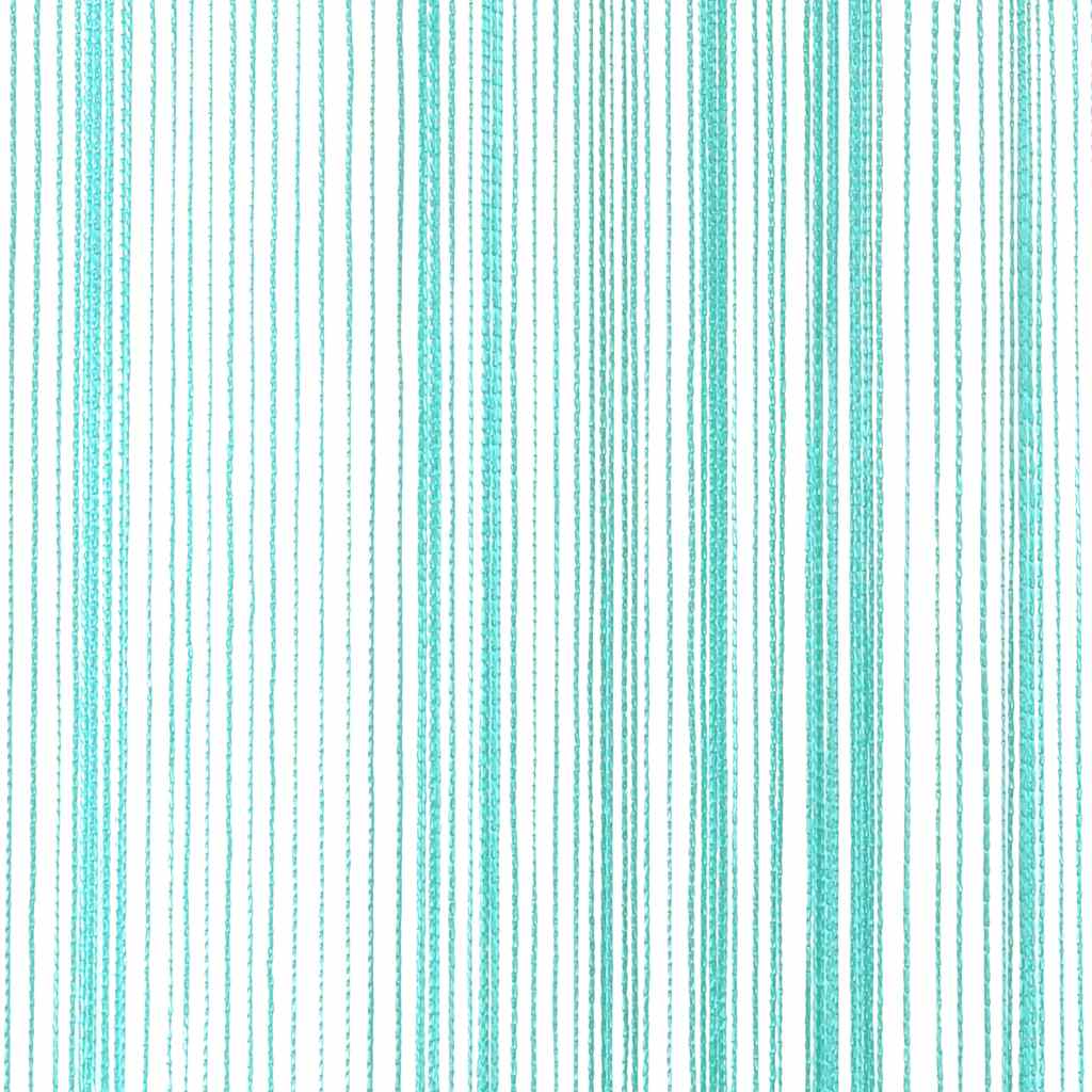 vidaXL Κουρτίνες με Κρόσσια 2 τεμ. Τυρκουάζ 140 x 250 εκ.