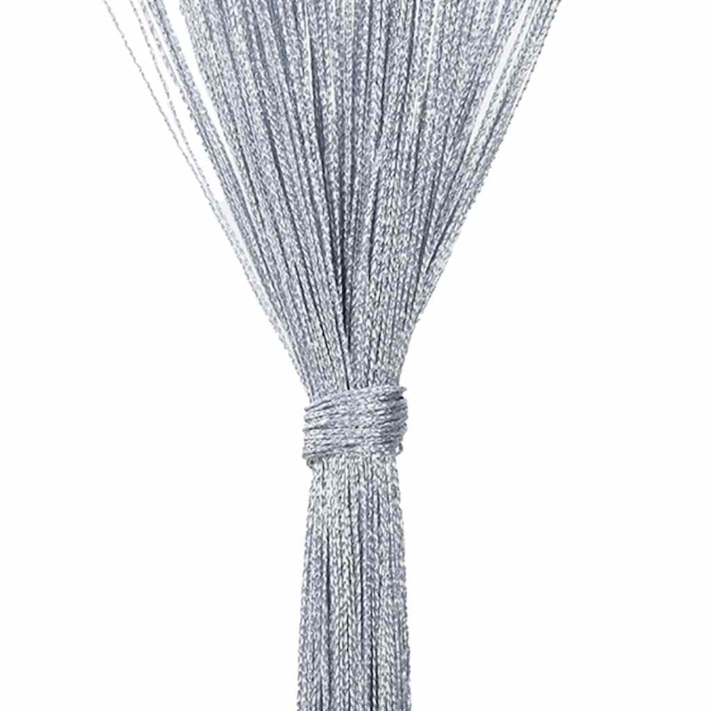 vidaXL Κουρτίνες με Κρόσσια 2 τεμ. Ανοιχτό Γκρι 100 x 250 εκ.