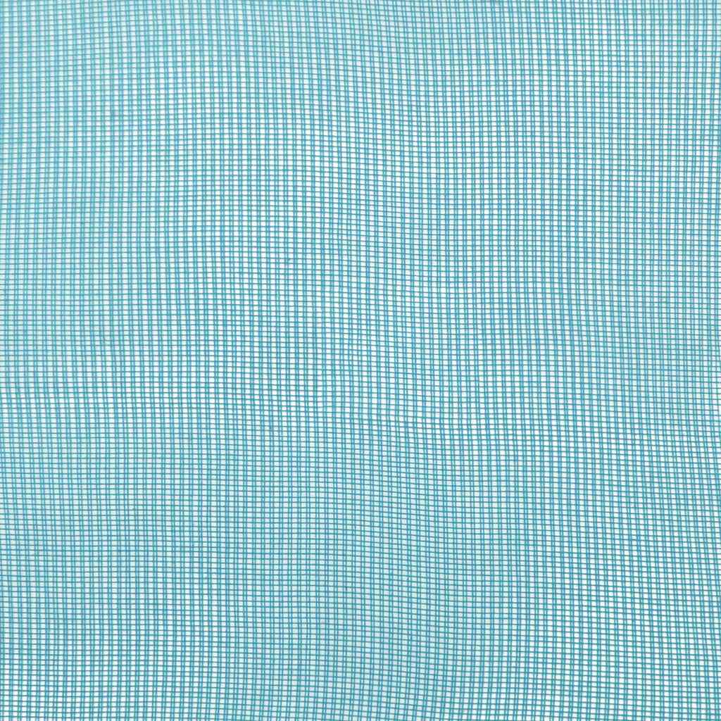 vidaXL Voile κουρτίνες με ροδέλες 2 τεμάχια Τιρκουάζ