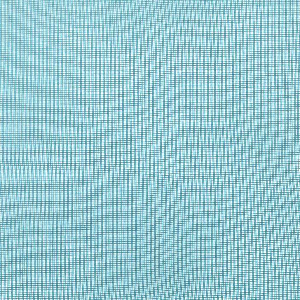 vidaXL Voile κουρτίνες με ροδέλες 2 τεμάχια Τιρκουάζ