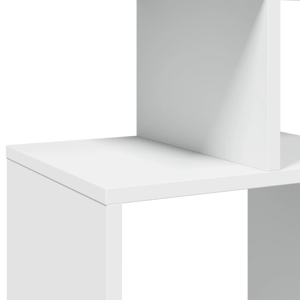 vidaXL Βιβλιοθήκη Λευκή 92x29x188 εκ. από Επεξεργασμένο Ξύλο