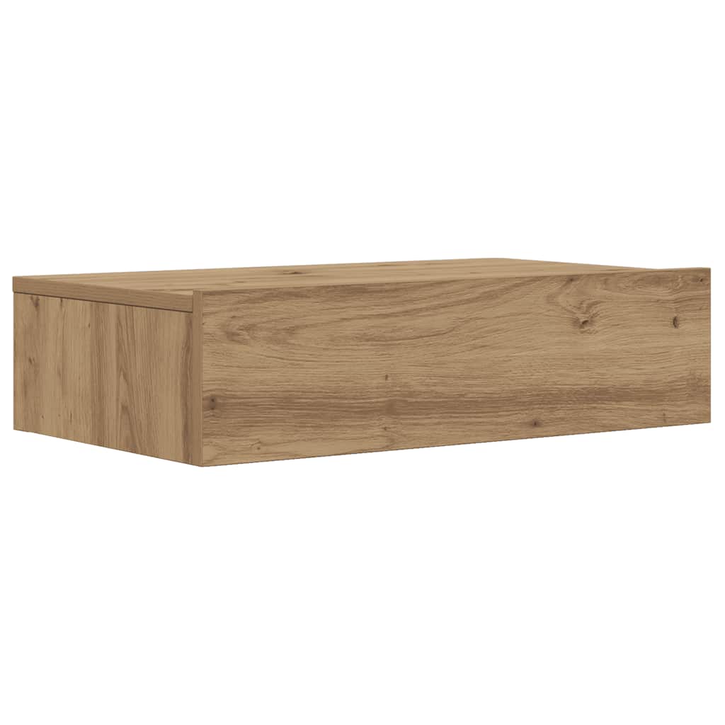 ντουλάπι τηλεόρασης vidaXL με φώτα LED Artisan Oak 60x35x15,5 cm