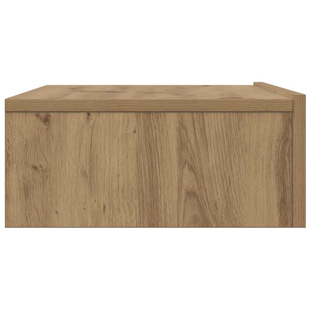 ντουλάπι τηλεόρασης vidaXL με φώτα LED Artisan Oak 60x35x15,5 cm
