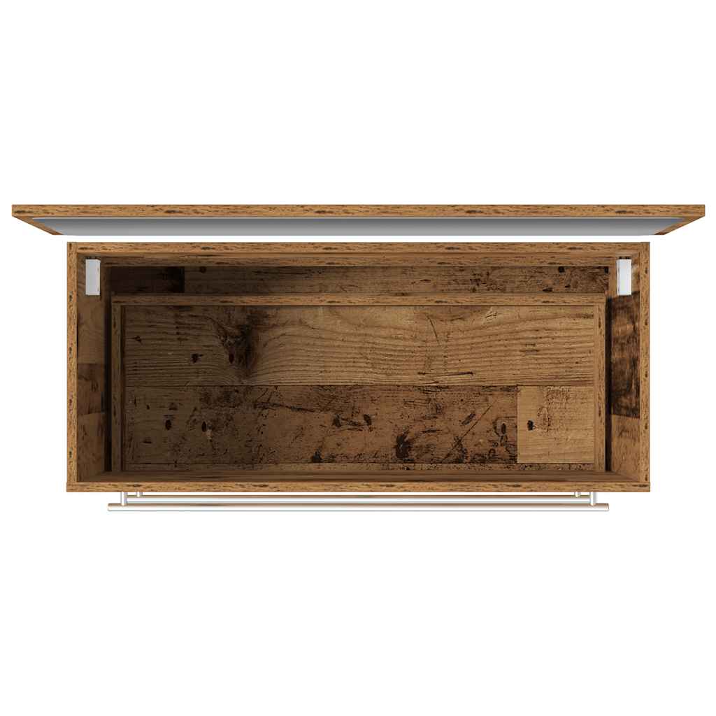 vidaXL Σετ Επίπλων Μπάνιου 2Τεμαχίων Παλιό Ξύλο από Επεξεργασμένο Ξύλο