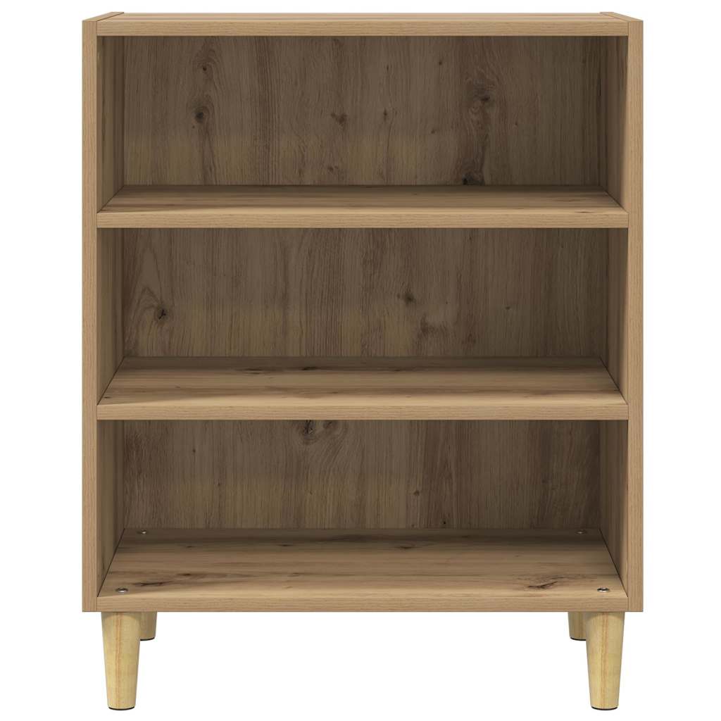 vidaXL Μπουφές Αρτισιανή Δρυς 57x35x75 εκ. από Επεξεργασμένο Ξύλο