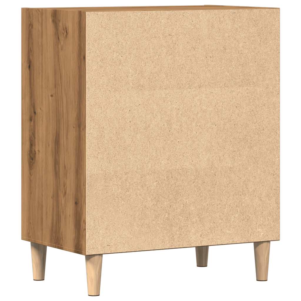 vidaXL Μπουφές Αρτισιανή Δρυς 57x35x75 εκ. από Επεξεργασμένο Ξύλο