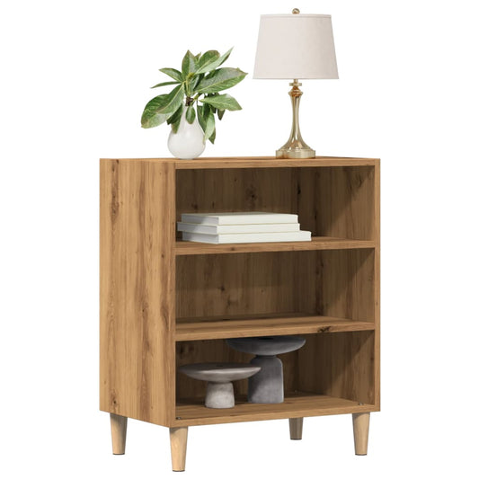 vidaXL Μπουφές Αρτισιανή Δρυς 57x35x75 εκ. από Επεξεργασμένο Ξύλο