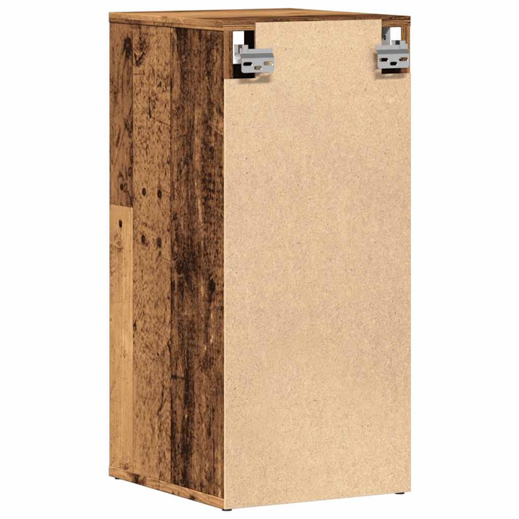 vidaXL Παπουτσοθήκη Παλιό Ξύλο 32 x 35 x 70 εκ. από Μοριοσανίδα