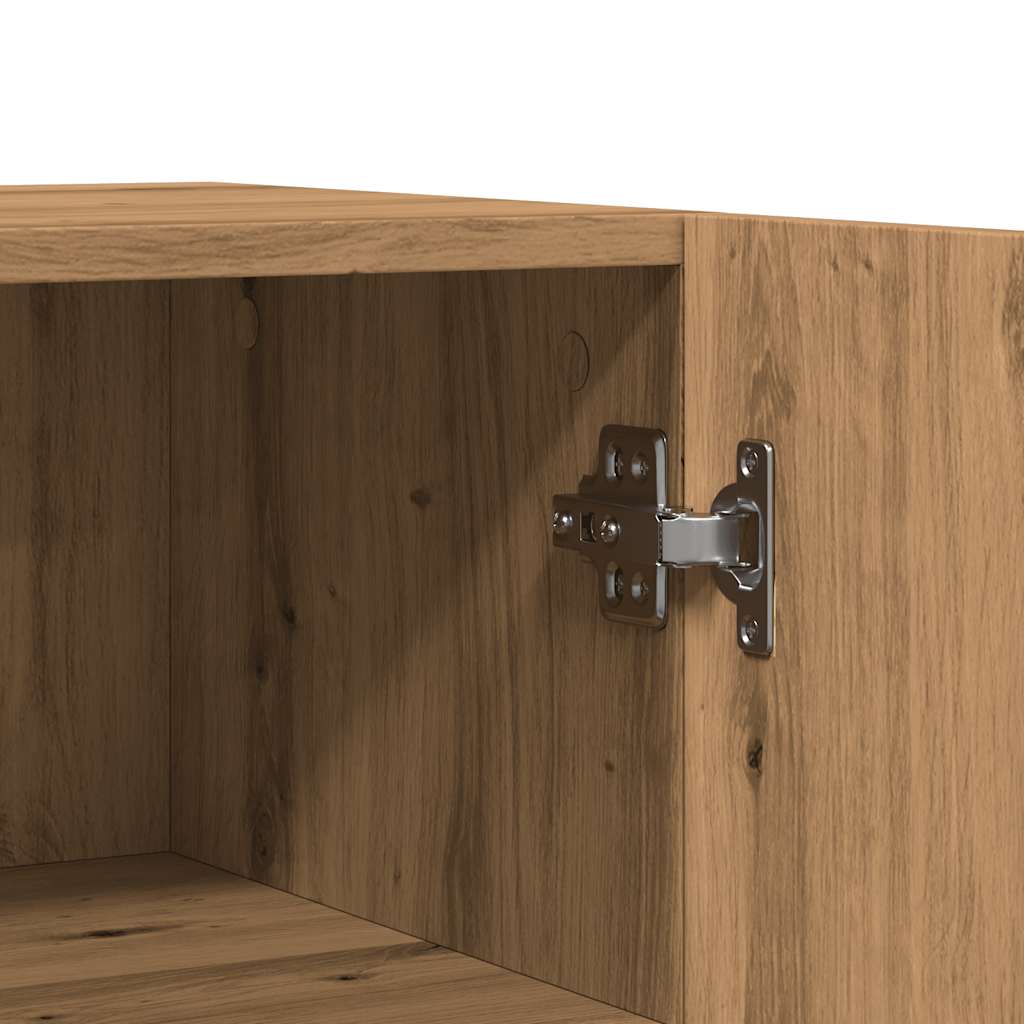 vidaXL Σκευοθήκη Δρυς τεχνίτης 100x36x60 cm Κατασκευασμένο ξύλο