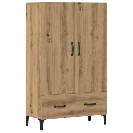 vidaXL Ντουλάπα τεχνίτης Δρυς 70 x 31 x 115 εκ. από Επεξεργασμένο Ξύλο